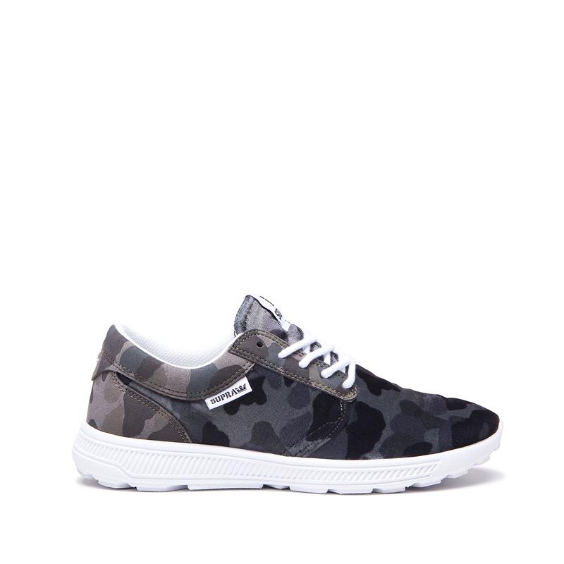 Buty Supra HAMMER RUN - Sneakersy Damskie - Camo / Czarne (SMAQ-74359)